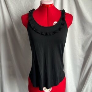 XS28 Gap Ruffled collar tank top